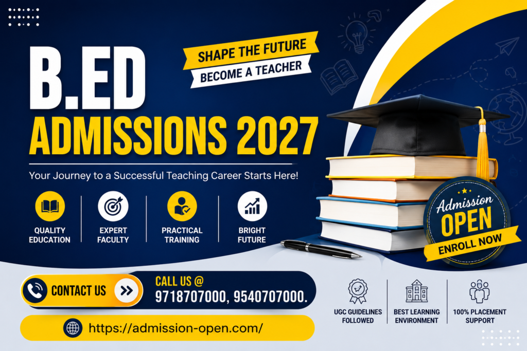 B.Ed Admissions