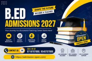 B.Ed Admissions